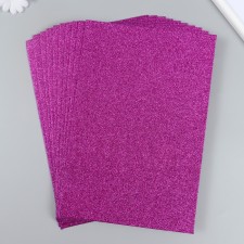 Glitter felt 20x30 cm 2 mm, fuchsia