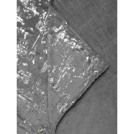 Texrepublic blanket, size 200x220 cm, gray color-3
