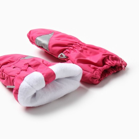 Mittens are children, the color is bright pink, size 11 (2-4 years)-3