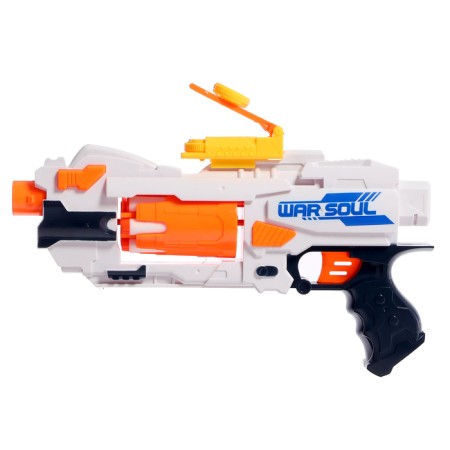 Blaster War Soul Gun Pro, shoots soft bullets, works from batteries-12