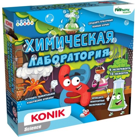 Konik Science Experiments "Chemical Laboratory"
