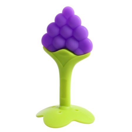 A set of teething, brush, rubble on the hand, fruit, 4 pcs.-5