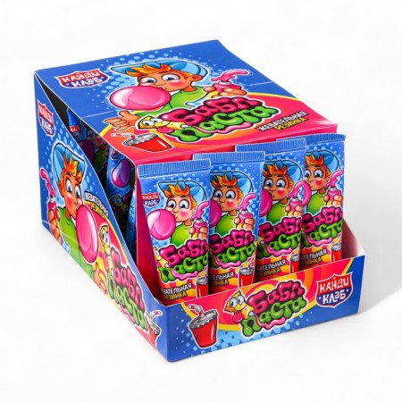 Жевательная резинка "Bubble паста" со вкусом колы 22гр-2