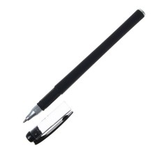 Gel pen, 0.5 mm, black rod, black body Soft-Touch