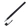 Gel pen, 0.5 mm, black rod, black body Soft-Touch