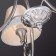 Incanto 5x40W E14 chandelier is silver