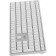 Keyboard Acer OKR301 White/silver USB wireless BT/Radio Slim Multimedia (ZL.KBDE 106689