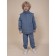 Vest for boys, height 146 cm, jeans color