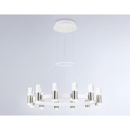 LED LED SCREED OF AMBRELLA LIGHT, LINTECH, FL6205, LED, 72 W, 5400LUM, 4200K, white color, chrome-2