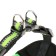 Super-furry harness with reflective firmware, girth 48-54 cm, green
