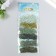 Round beads 6/0 "Forest shades" 6 colors x 10 g 20x8 cm