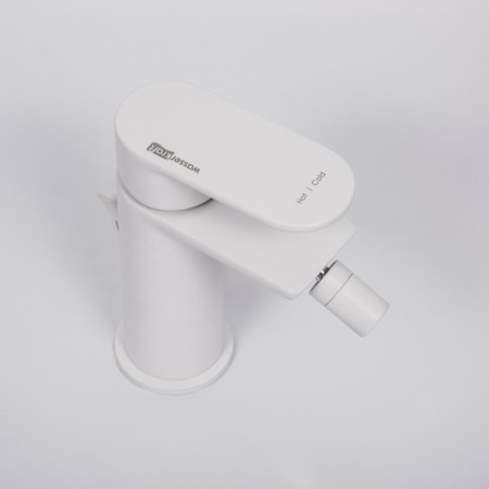 Fixer for the bidet Wasserkraft Mindel 8506, single -leaf, 35 mm cartridge, brass, white-2
