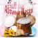 Gift package "Easter cakes", 20 x 35 cm, 25 μm