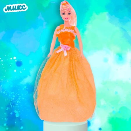 Кукла-модель «Эмма» в платье, МИКС-6