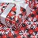 Glossy packaging paper "Snowfall", 70 x 100 cm, 1 sheet