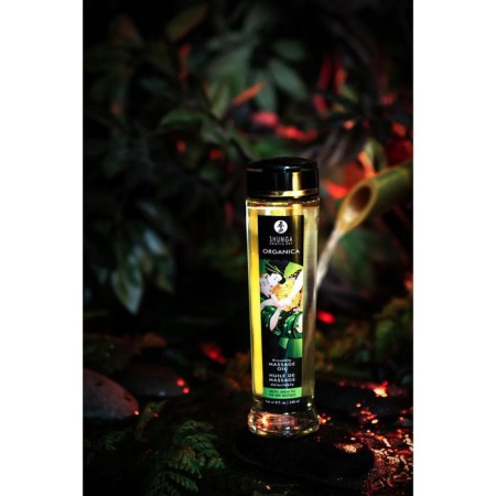 Shunganica massage oil "Exotic green tea", 240 ml-5