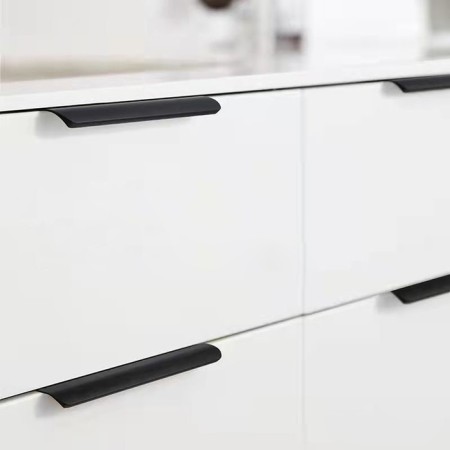Penfois handle Cappio RT002BL, l = 600 mm, m/o 480 mm, black color is black-3
