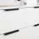 Penfois handle Cappio RT002BL, l = 600 mm, m/o 480 mm, black color is black