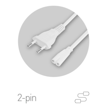 Power cable for the linear lamp Fito - 2 -pin 1.5 m