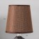 Elis table lamp E14 40W brown 13x13x25 cm