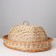 Bakery with a lid of oval rod, 30x40khn18 cm, willow