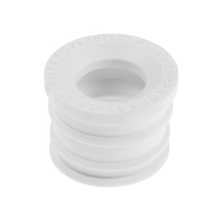 Transitional cuff Masterprof Isa. 131683, D = 32 x 25 mm, for sewer pipes, heaps, white