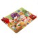 Puzzle with windows "Workshop of Santa Claus"
