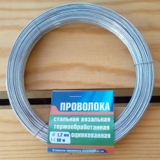 Knitting galvanized t/o, 1.2 mm × 50 m