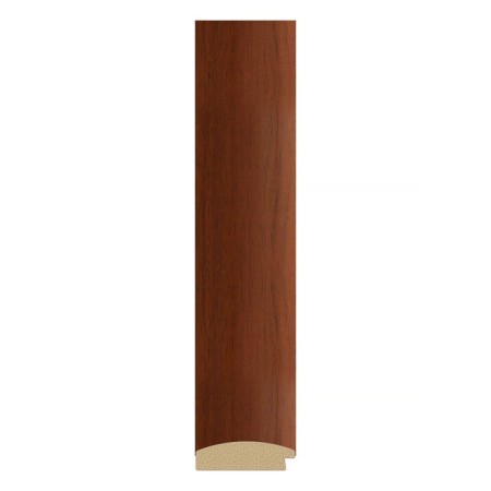 Mirror in the baguette frame, walnut 65 mm, 57x57 cm-2