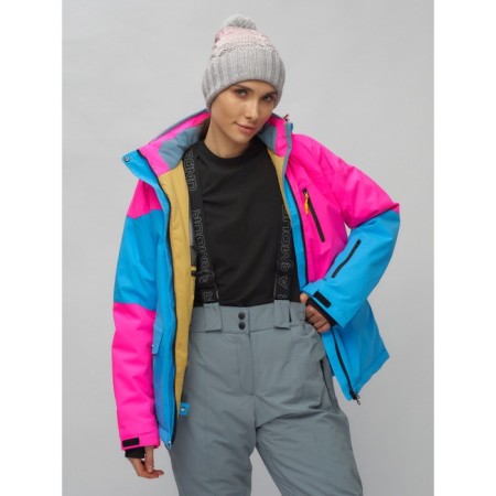 Ski suit, size 44, pink color-4