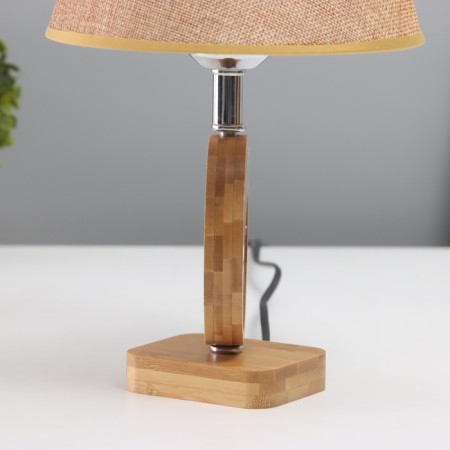 Table lamp with a photo frame 9.8x9.8 cm (acrylic on magnets) 20x20x35cm-4