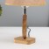 Table lamp with a photo frame 9.8x9.8 cm (acrylic on magnets) 20x20x35cm