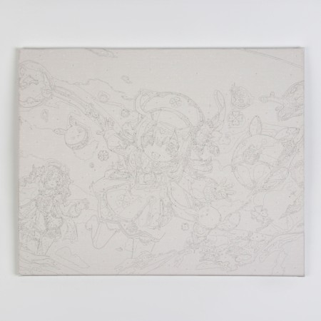 Picture for coloring by numbers. Genshin "Summer Adventure" 40 × 50 cm-3