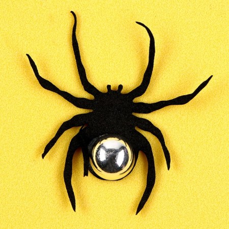 Silver spiders, set 12 pieces-3