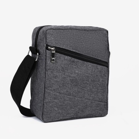Male bag, gray color