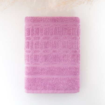Trush towel Space, size 50x90 cm, lilac color, 320g/m, 100% cotton-1