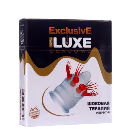 Luxe condoms exclusive shock therapy