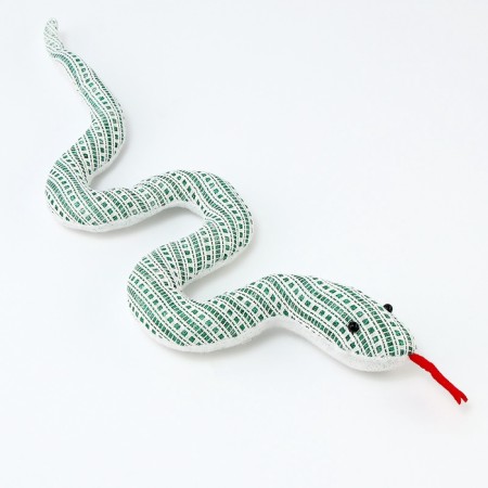 Soft toy "Snake" with print, 40 cm, color mix-1