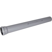 Труба канализационная STOUT SKB-0002-110100, d=110 мм, 1000 мм, бесшумная
