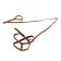 Set "Zononic": a slope with a leash for puppies, 150 x 0.12 cm, leather, mix