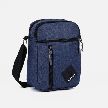 Male bag, blue color