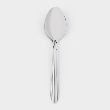 Spoon "Mirage", h = 19 cm, thickness 0.8 mm, silver color-1