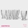 A set of glasses of the windows "Pleo", 70 ml, 5.2 × 7.5 cm, 6 pcs