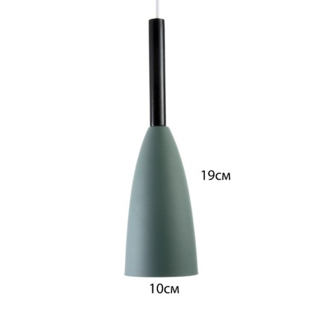 Bra "drop" E27 40W green 10x10x35-135cm-4