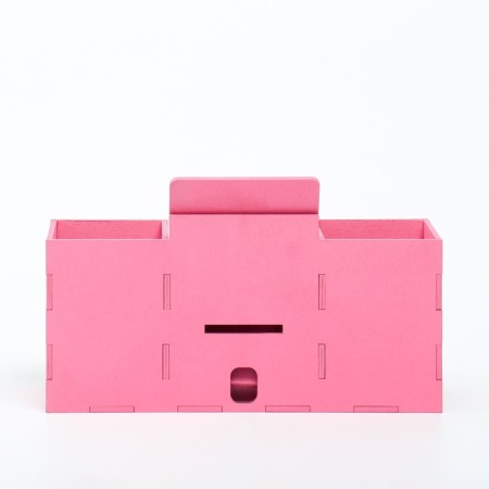 Organizer for the office with a stand for the phone "Miracles Time" 23x7x14 cm-4