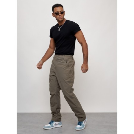 Sports male winter, size 54, brown color-1