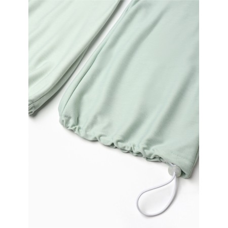 Children's pants Minaku, olive color, height 152 cm-3