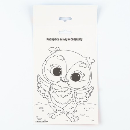 Mosaic sticker with uniform stickers "Owl"-5