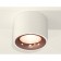 Ambrella Light overhead lamp, XS7510025, MR16 GU5.3 LED 10 watts, white sand color, pink gold