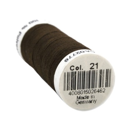 SEW-HALL thread for all materials, 200 m, 748277 (021 gray-brown)-1